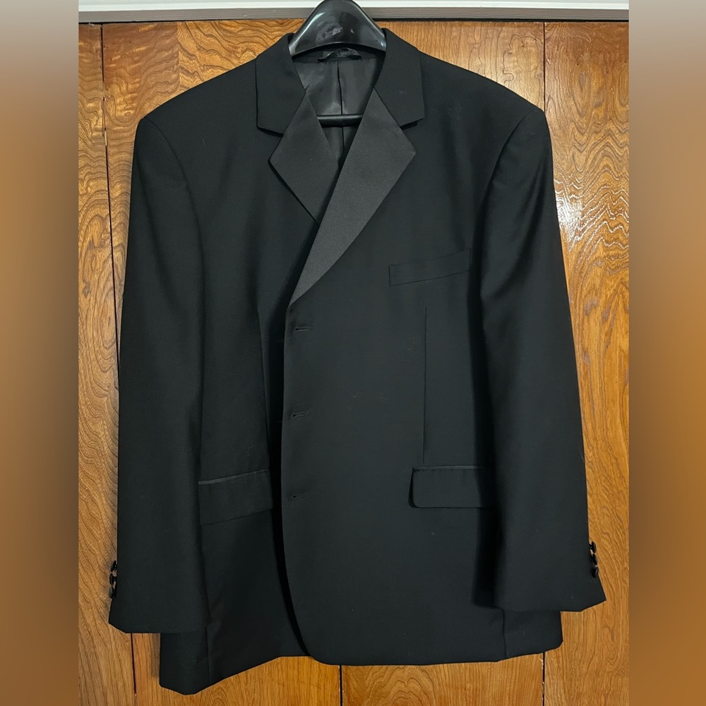 Daniel Grey Tuxedo Jacket 3 Button - image 2